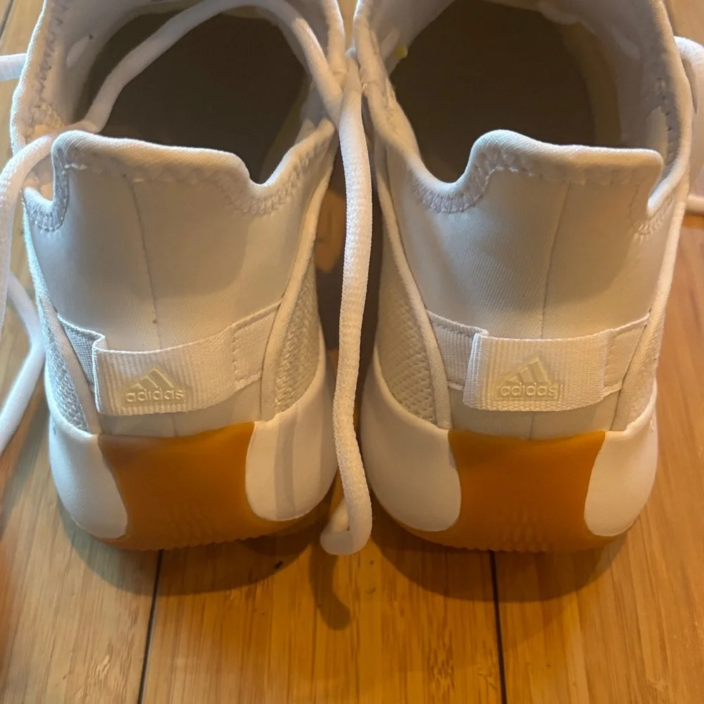 adidas White and Tan Sneakers - Picture 2 of 5
